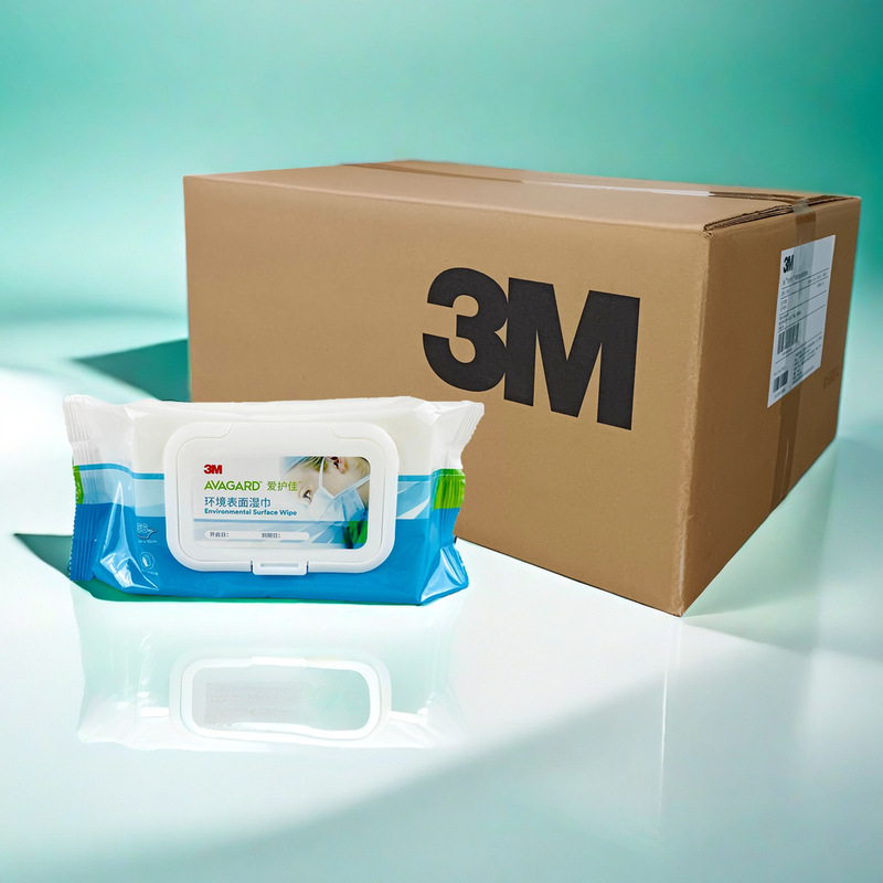 3M 9500 Aijiajia Environmental Surface Disinfection Wet Wipes Object Disinfection 56 Pieces of Non-woven Fabric Portable Object with Cover