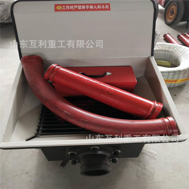 大颗粒混凝土输送泵细石砂浆上料机 40型细石混凝土输送泵