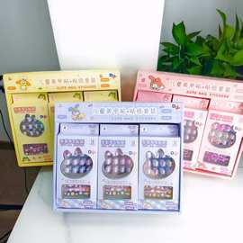 儿童美甲贴手链手串饰品穿戴甲指甲片小女孩套装礼物蝴蝶结立体款