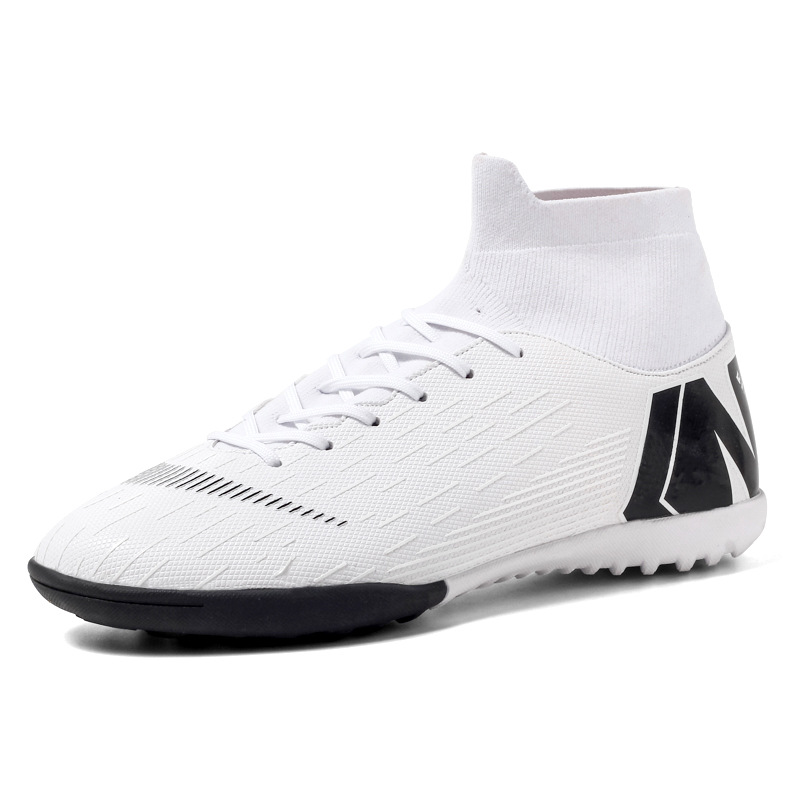 Cross-border football shoes men's high-t...