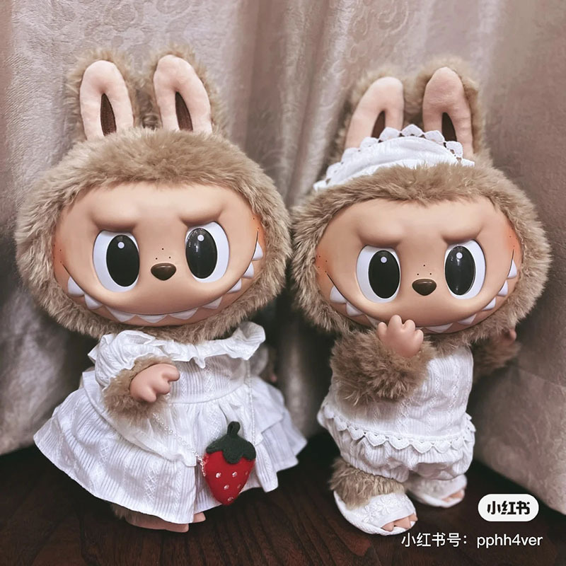 딸기 사첼 스커트 세트 왼쪽