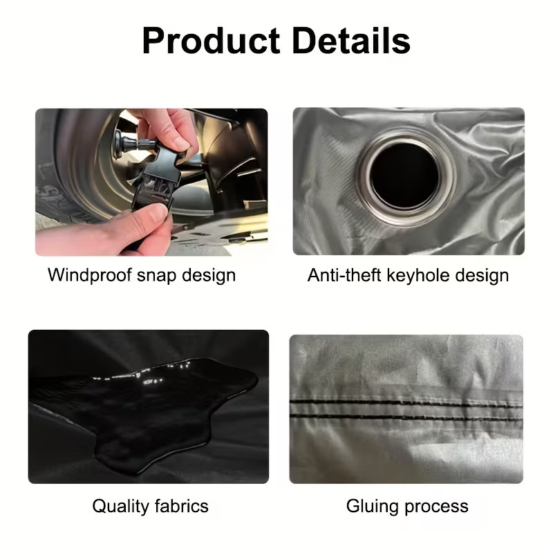 Cross-Border Shipping of Rain-Proof and Sun-Proof Electric Vehicle Covers, Rain-Proof and Sun-Proof Covers for Electric Vehicles, Dust-Proof Covers, Suitable for All Seasons