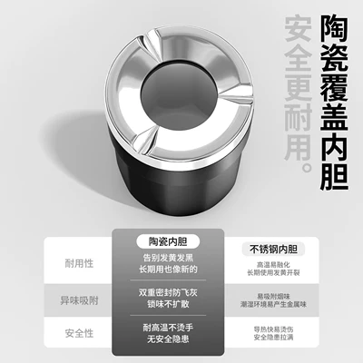 smoke extinguishing bucket interior accessory — Car ashtray