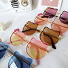 Children's metal sunglasses suitable for men and women girl's, fashionable glasses, with little bears, 2-10 years