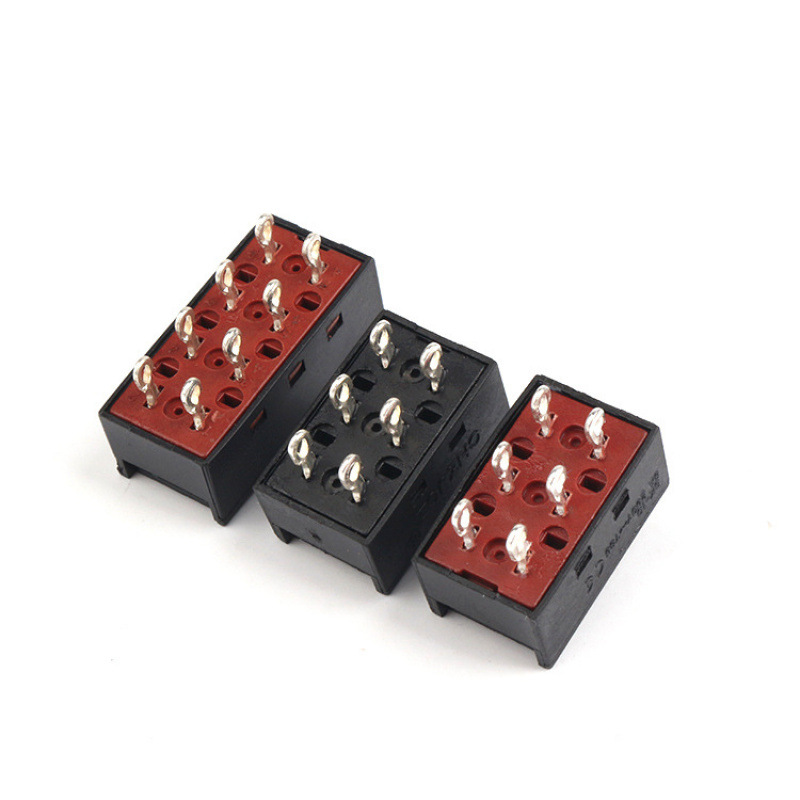 拨动开关SS-22N02/SS-23N02 二档三档6脚8脚电吹风机开关按钮滑动