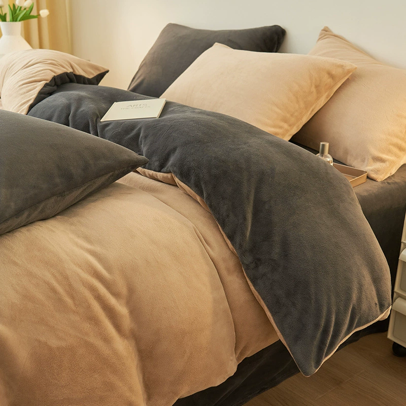 Теплый коралловый фланелевый чехол для одеяла