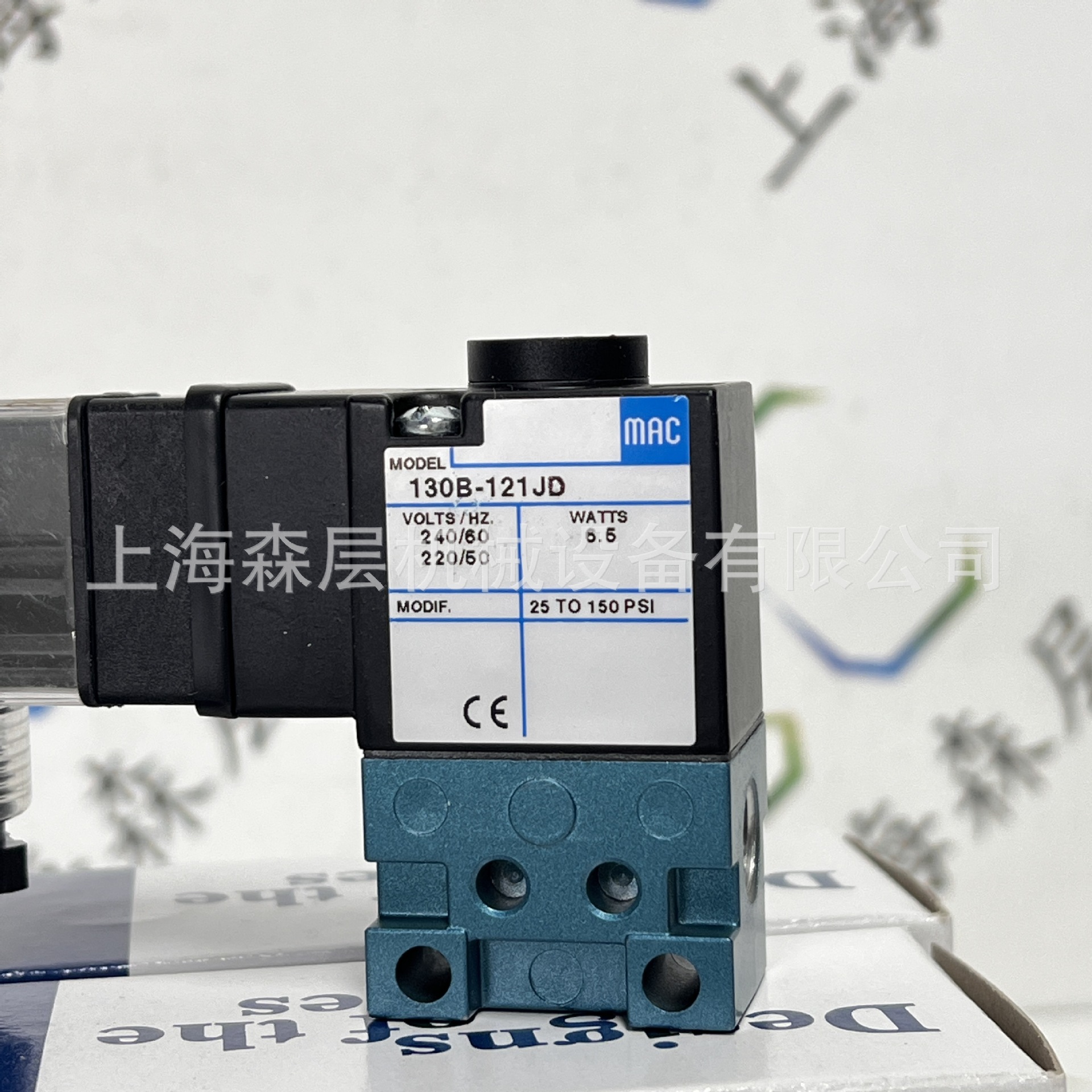 MAC电磁阀130B-121JD上海森层现货优惠供应