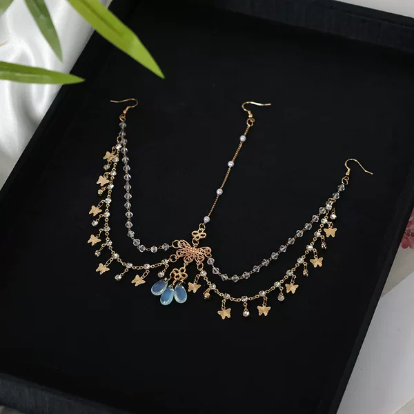 Antique Retro Exotic Style All-match Headwear Hair Accessories Headwear Headwear Super Fairy Butterfly Headwear Headwear