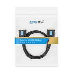 Jesen DVI Cable 24+1 Computer Monitor Connection Cable High-Definition Video DVI Cable Male-to-Male Data Cable