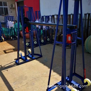 Supply 5T10T cable release frame optical cable vertical hydraulic release frame reinforced wire and cable bracket with brake