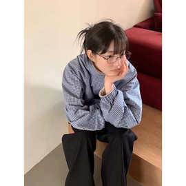 现 2026春季新款韩国设计师smo*thmood李锦华同款双面夹克外套