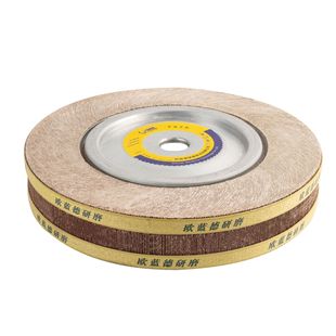 Outlander bearing polishing wheel thousand impeller derusting flat abrasive cloth wheel stainless steel tube thousand page wheel
