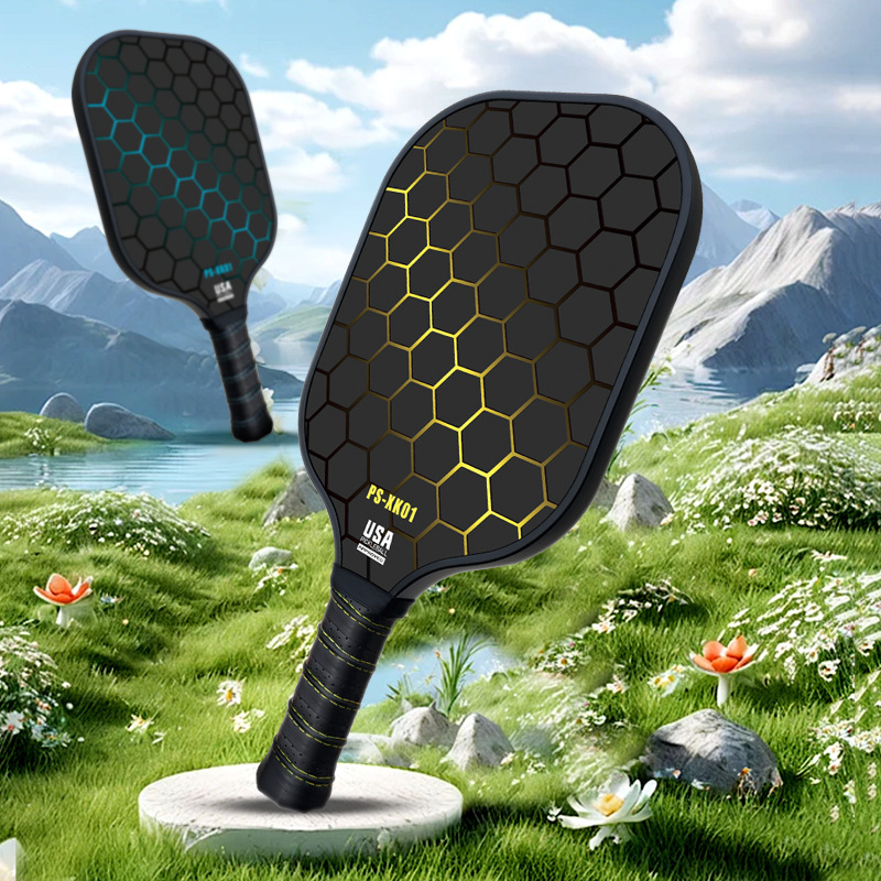 Pickleball Racket Carbon Fiber T700 Complete Pickleball Fiberglass Set Pickleball Racket Carbon Fiber T700 Complete Pickleball Fiberglass Set