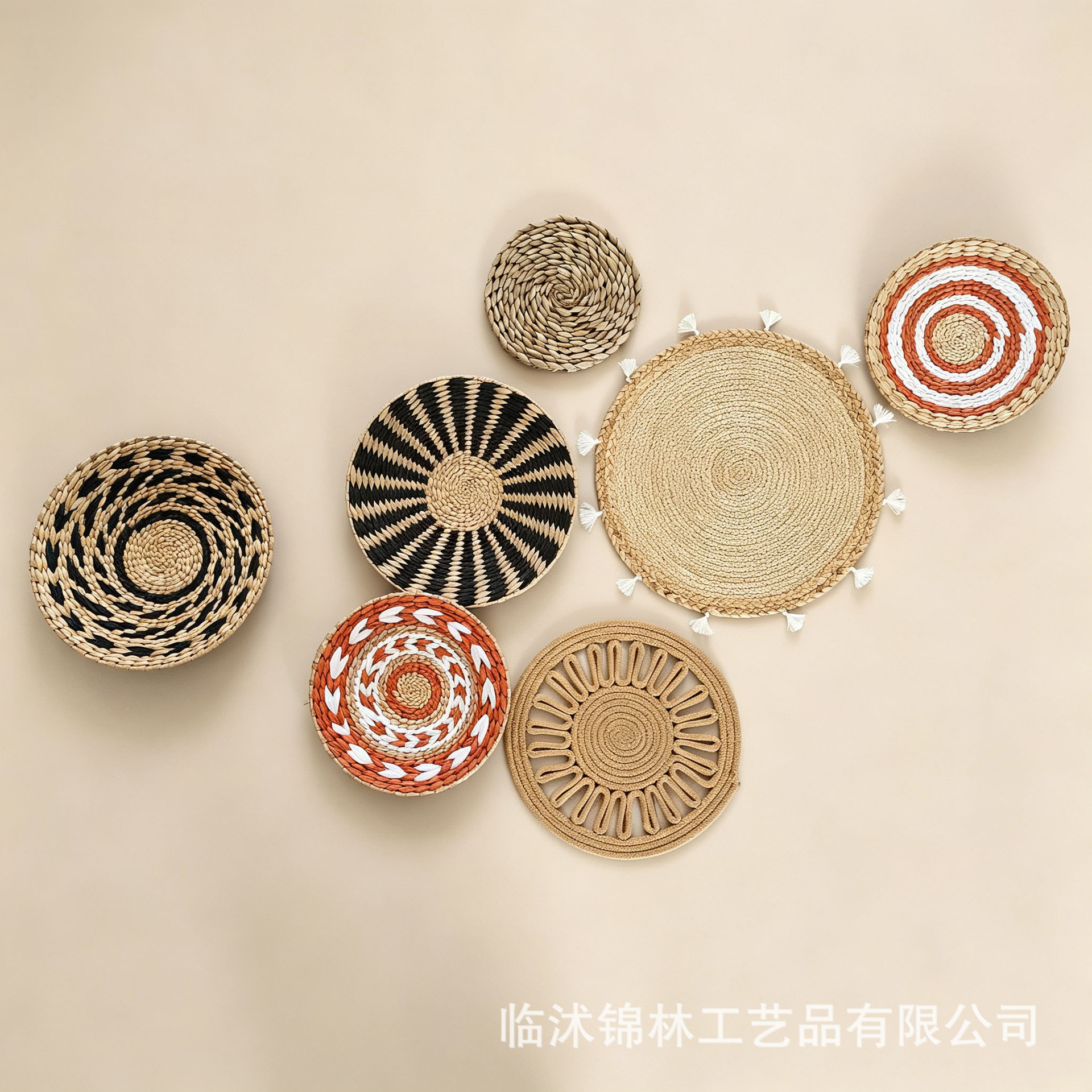 Colgante de Pared Tejido a Mano para Decoración del Hogar