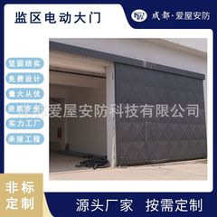 電気は玄関の鋼鉄の玄関の守衛所の刑務所の拘置所の監区AB連動の玄関の監房の柵の扉を移動します。