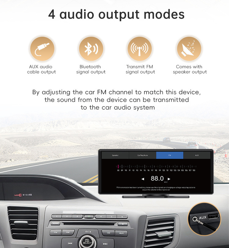 Wifi Car-Mounted Carplay Connected Central Control Screen 11.26inch Hd 4K Large Screen Car Navigation Google Maps