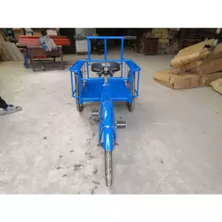 老人三轮车脚蹬摆摊人代欧代步倒骑驴红骑驴货物接送卖货三轮运输