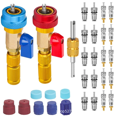Soyutma sisteminin digər hissələri | Removal Tool - one-pair-yellow-wrench-10-cores-10-black-cores-colored-caps