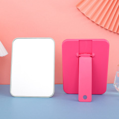 廠家直銷單面摺疊鏡可懸掛單面鏡可手持梳妝鏡便攜式摺疊隨身鏡子