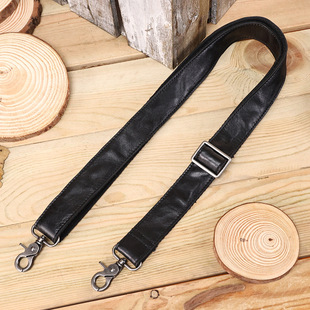 Leather Shoulder Strap Bag Wanted Vegetable Tanned Leather Shoulder Crossbody Bag Strap Top Layer Cowhide Adjustable Strap Wholesale