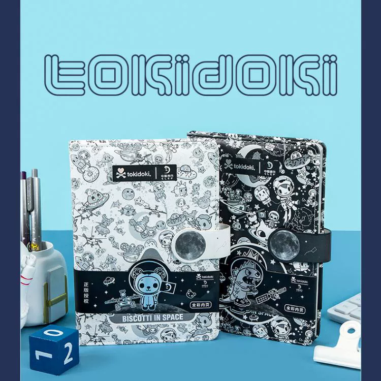 «4643 Guangbo Tokidoki series KT81075 color pages hard noodles strap notes notes»