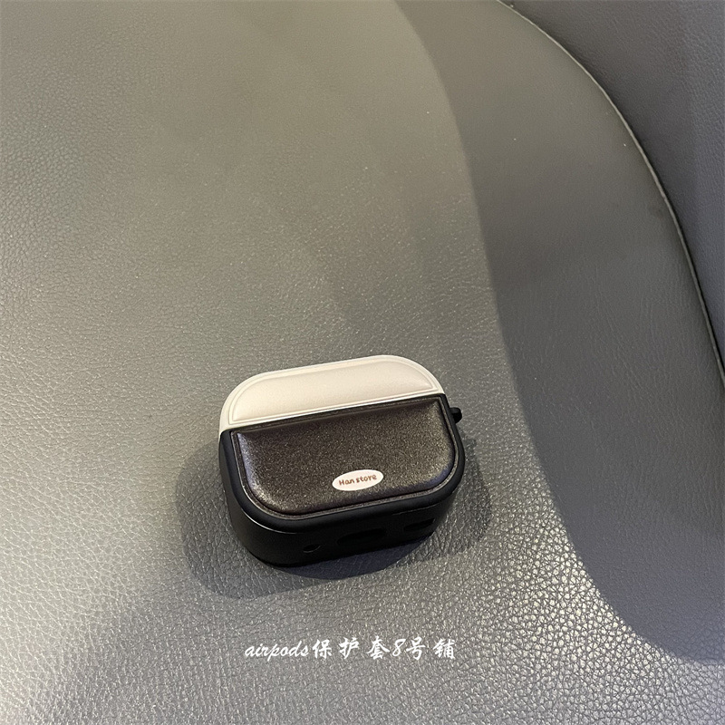 非常にシンプルなレトロな衝突色の皮質の斜め掛け縄はAirPods3/4世代のリンゴのイヤホンの殻の保護カバーのPro2女を適用します。|undefined