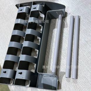 Environmentally Friendly Abs Plastic Hard Tube Gray Plastic Round Tube Household Supplies Support Pole