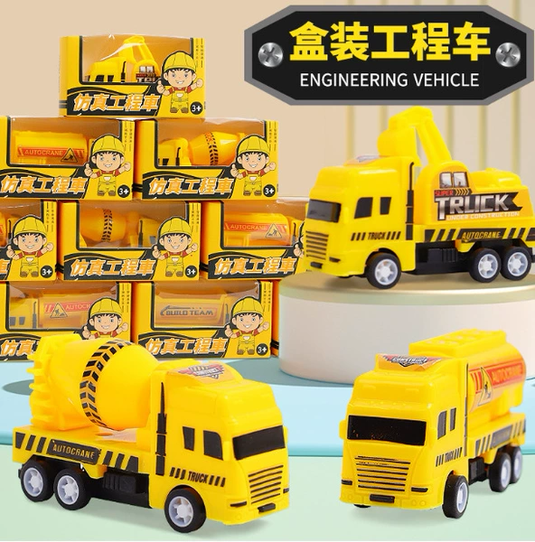 Engineering vehicle, 4 pieces