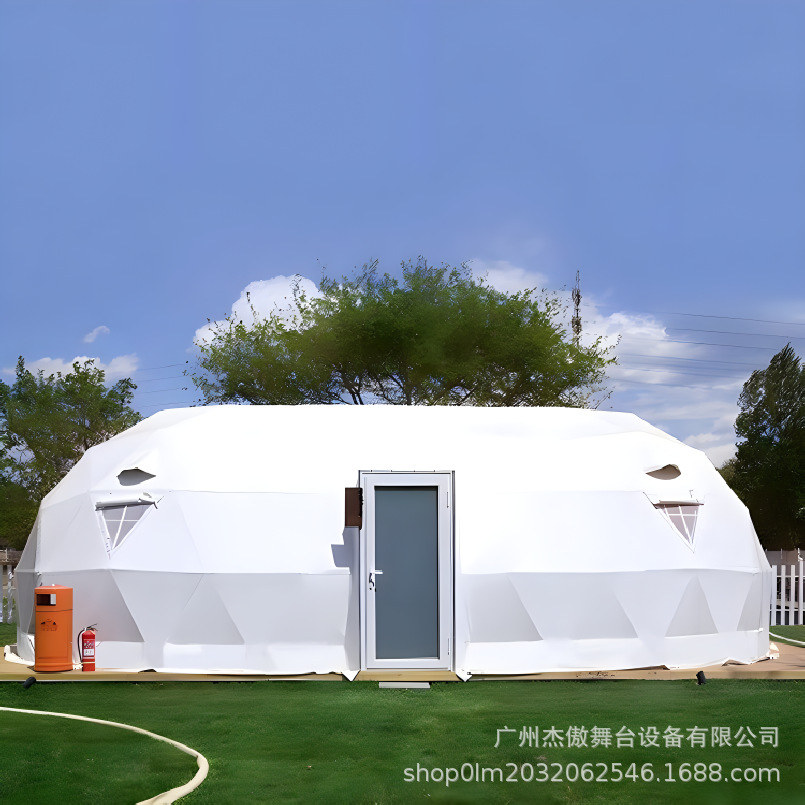 星空房酒店帐篷防雨防雪防寒蒙古包户外球形篷房GlampingDomeTent