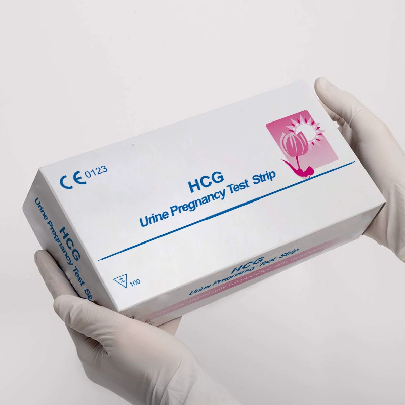 Заводская трансграничная поставка, английские нейтральные полоски HCG, коробка для тестирования ранней беременности, бумажная розетка для тестирования ранней беременности
