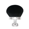 Silver black hair mushroom head