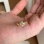 宫廷风镶嵌小众简约指环