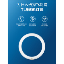 灯圈三基色环形灯管圆形灯管T5T8四针节能吸顶灯芯替换22W