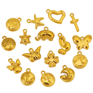 ���P��18K��ɫ������ ���� ���� �� ʮ�ּ�С����diy�Ʒ���