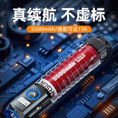 Wholesale Multifunctional Flashlight with Strong UV fənərlər