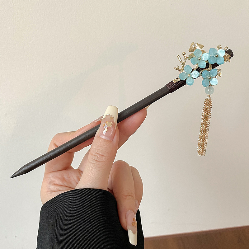 Antiguo estilo de estilo de flujo, pinzas de cabello para mujeres de alto nivel, vestidos chinos, nuevos pinzas de cabello retro chinos, pinzas de cabello al por mayor.