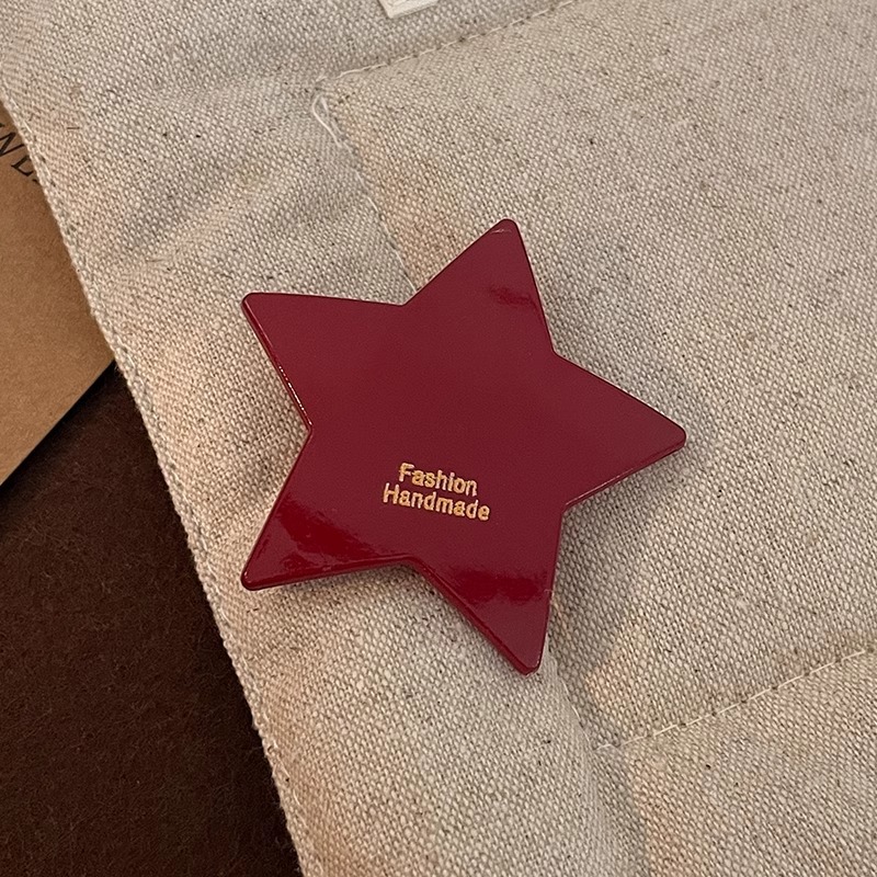 Anchor Clip de cabello de arco de sangrado para mujeres Otoño Invierno Clip lateral Frente Frente Clip BBB Clip de cabello de alta calidad