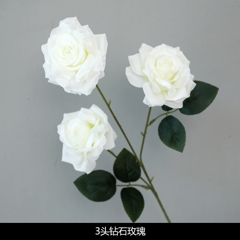 白い造花シーンアレンジメント花の造花ブーケ装飾造花造園アジサイシルクフラワー装飾花|undefined