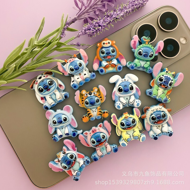 漫画女装 12 星座ステッチ樹脂小物アクセサリー diy クリーム接着剤携帯電話ケースキーホルダーヘアピンアクセサリー|undefined