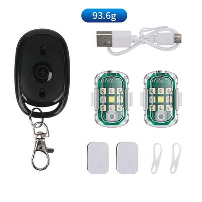 charging pilot lights, Tail light - 3-button-remote-control-2-lights-and-1-remote-control