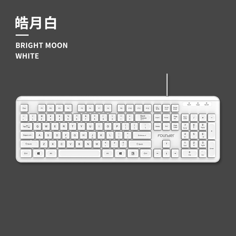 有線コンピュータキーボードオフィスサイレントコンピュータタイピング良い手触りポータブル軽量周辺機器|undefined