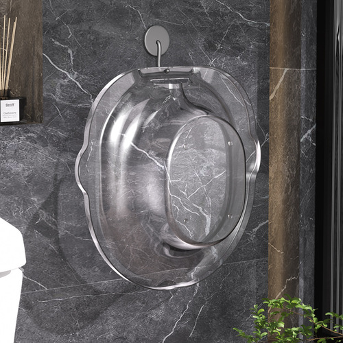 Men's sitz bath basin: Prostate-friendly toilet seat with no-squat design, featuring a steam-infused soaking device—perfect for seniors to gently cleanse and care for the area.