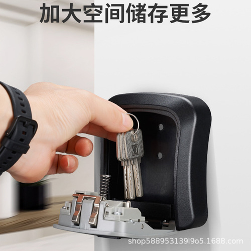 Chìa khóa hộp mật khẩu khóa trống bích kệ treo tường nhà nghỉ