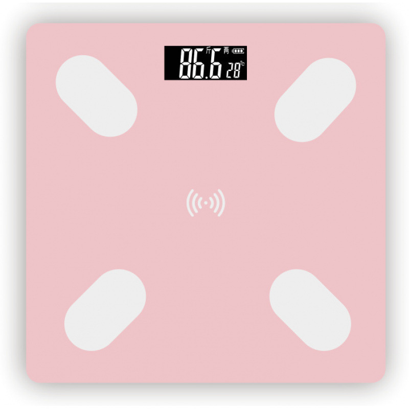 Escala de grasa bluetooth 3S rosa