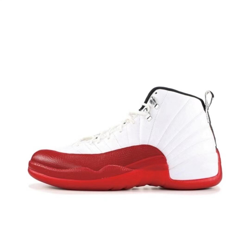 Comercio exterior Putian transfronterizo aj12 Chicago toro negro y blanco Gama azul negro y púrpura azul real Joe 12 zapatillas de baloncesto para hombres y mujeres