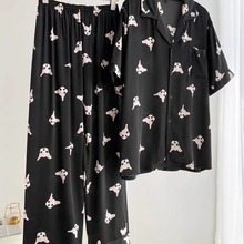 【日进斗金】日本代购白鹿周深龚俊同款短袖睡衣女夏季家居服套装