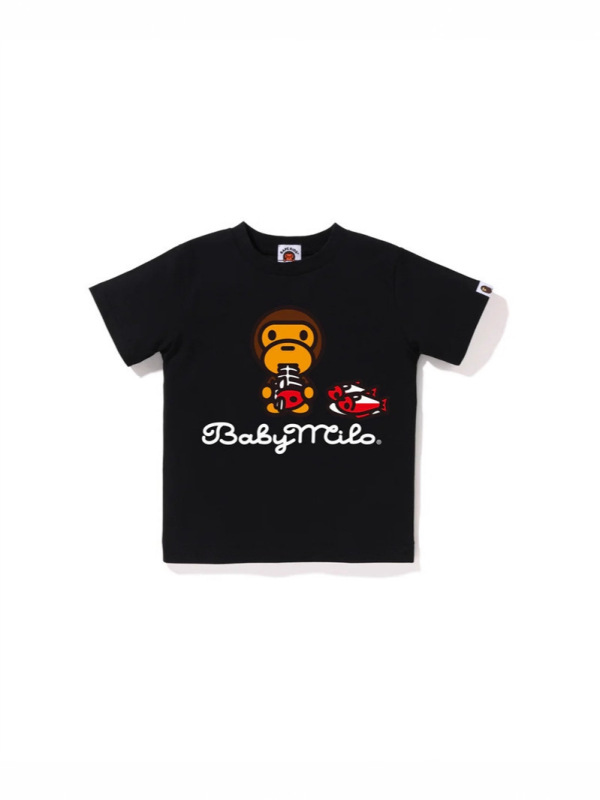 Cross-Border Wholesale Supply of Foreign Trade Trendy Brand Bape Ape Head Shark Short-Sleeve Shark Monkey T-Shirt Cross-Border Wholesale Supply of Foreign Trade Trendy Brand Bape Ape Head Shark Short-Sleeve Shark Monkey T-Shirt