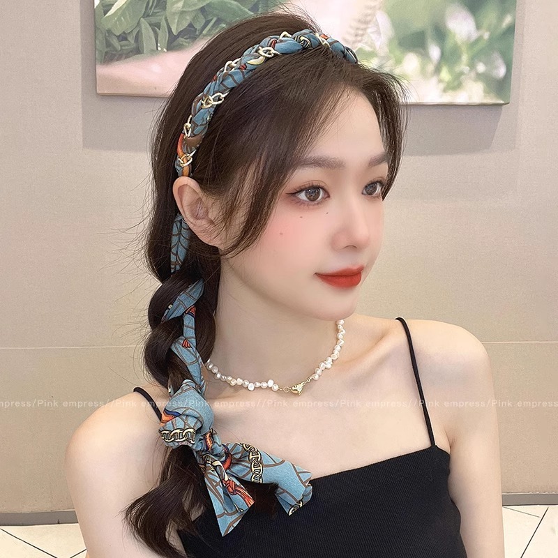 波浪发箍女2025新款洗脸专用高颅顶头箍带齿防滑压发发卡气质头饰|undefined