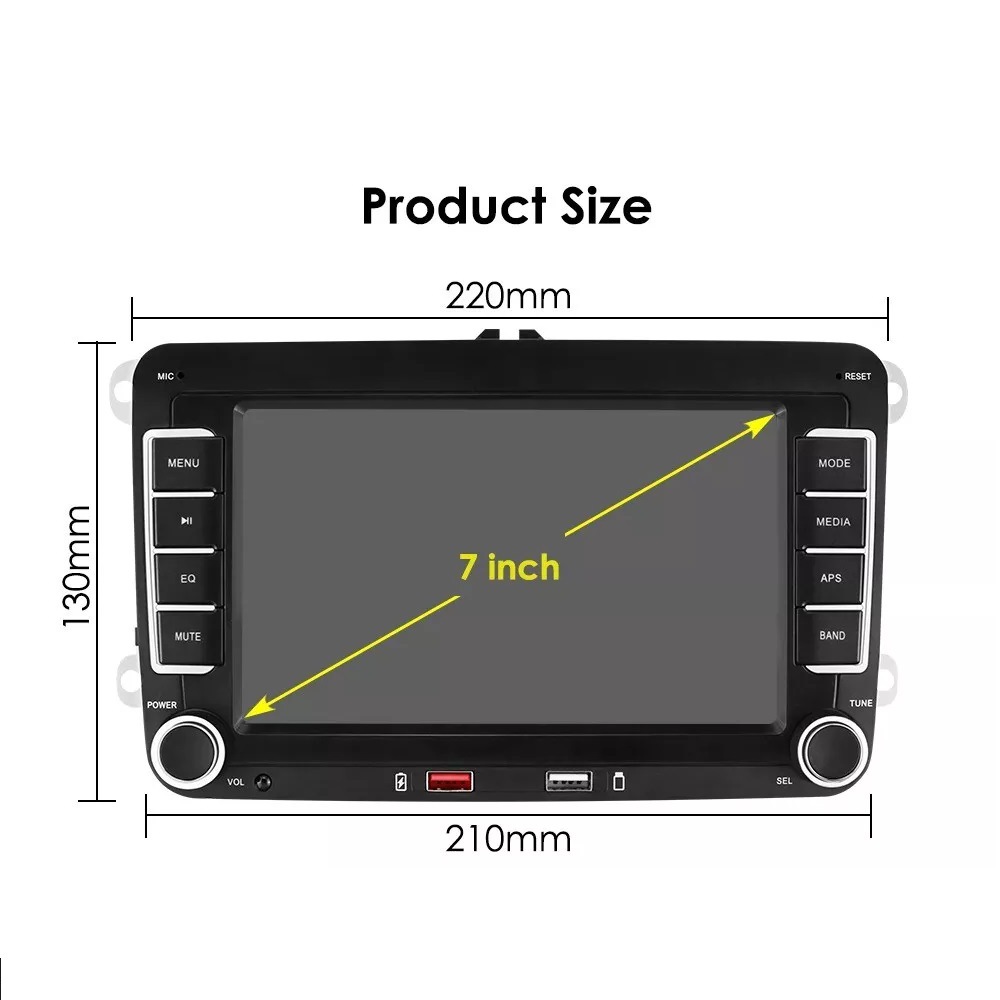 Suitable for Volkswagen VW Golf7 inch 8 inch 9 inch Android General Motors large screen central control all-in-one car navigation