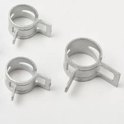 现货日式手捏弹簧卡箍软管专用锰钢卡子管卡喉箍汽车油管弹性管夹